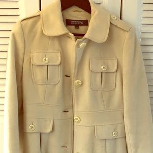 Ivory winter coat